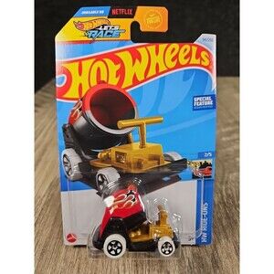 Hot Wheels Boom Car HW: Ride-Ons Red Cement Cannon 1:64 Diecast Toy Car 2024